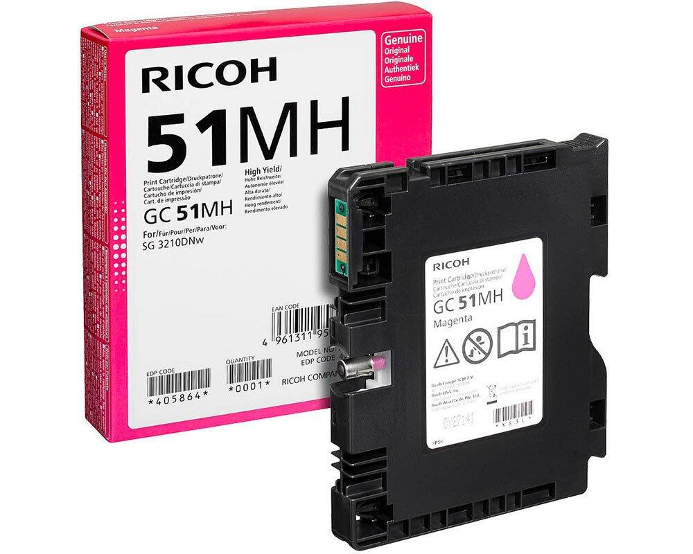 Ricoh Original Tintenpatrone GC51MH magenta 2.500 Seiten (405864) Ricoh Original Tintenpatrone GC51MH magenta 2.500 Seiten (405864)